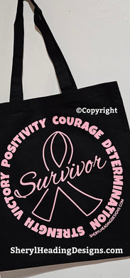 Survivor Positive Reusable Fashion Bag
