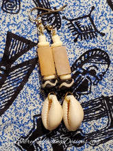 Cool Cowrie Dangle Earrings - Sheryl Heading Designs