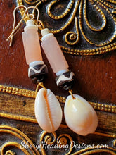 Cool Cowrie Dangle Earrings