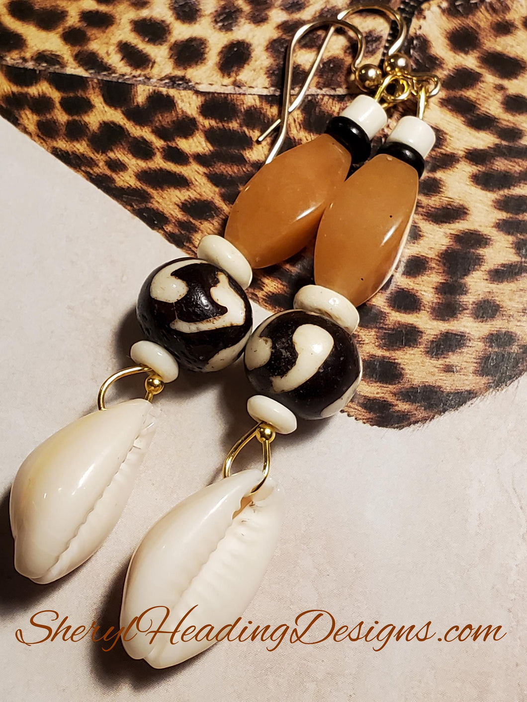A Rich Treasure Cowrie Shell Necklace - Sheryl Heading Designs