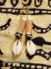 Cool Cowrie Dangle Earrings - Sheryl Heading Designs
