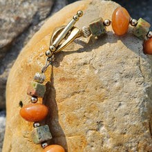 Orange You Happy Precious Stones Bracelet