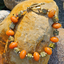 Orange You Happy Precious Stones Bracelet
