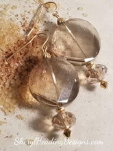 Brown Sugar Smoky Topaz Crystal Earrings - Sheryl Heading Designs