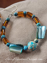 Focus on Turquoise Hoop Earrings