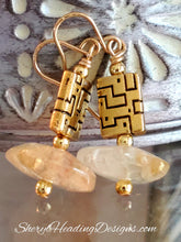 Geometric Citrine Delights Earrings