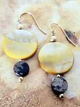 Golden Dangle Earrings - Sheryl Heading Designs