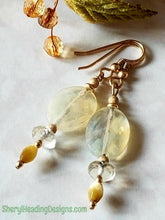 Golden Sugar Top Dangle Earrings - Sheryl Heading Designs
