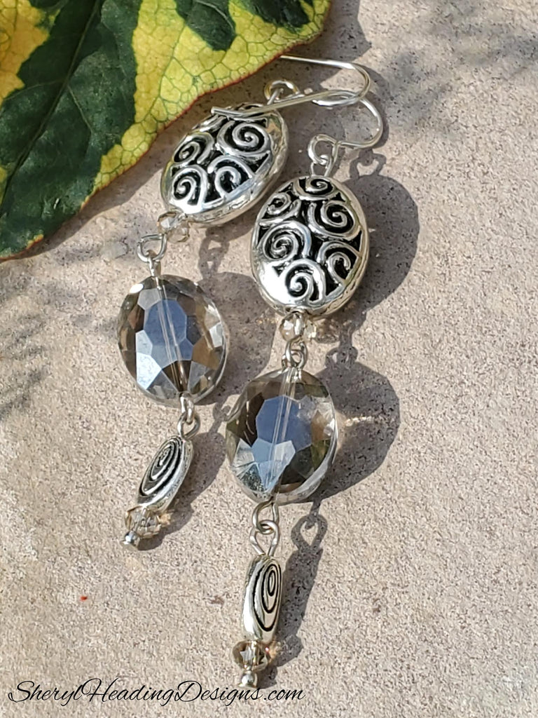 Enticing, Elegance Dangle Earrings – Sheryl Heading Designs