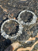 Crystal Hoop Earrings - Sheryl Heading Designs