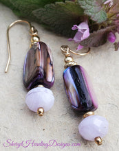 One of a Kind Purple Passion Necklace, Earring and Bracelet Set