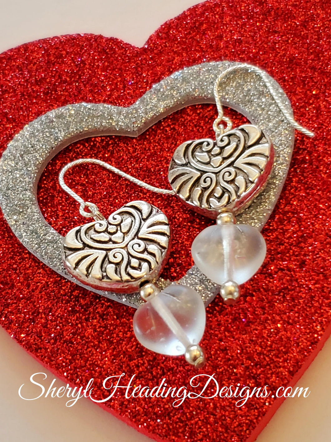 This Hearts for You Earrings - Sheryl Heading Designs