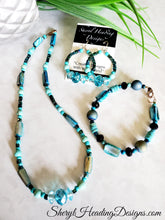 By The Sea Turquoise Necklace, Bracelet and Earring Set