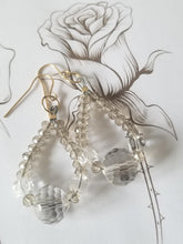 Dynasty Crystal Drop Earrings on Gold-Filled Wires - Sheryl Heading Designs