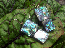 Dazzling and Tropical Abalone Shell Drop and Dangle Earrings - Sheryl Heading Designs