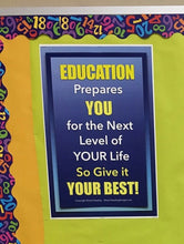 Education Prepares You For The Next Level of Your Life Poster - Sheryl Heading Designs
