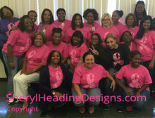 Breast Cancer Awareness Ethnic Hope Design T Shirt - Sheryl Heading Designs