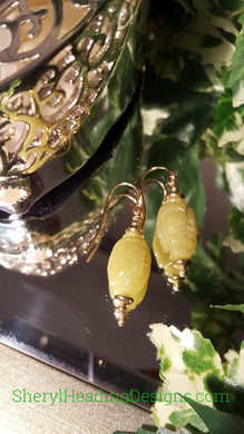 Citrine and Gold Filled Beads Earrings – Sheryl Heading Designs