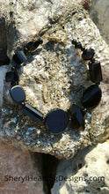 Black Onyx and Semi Precious Stones with Gold-Filled Lobster Clasp Bracelet - Sheryl Heading Designs